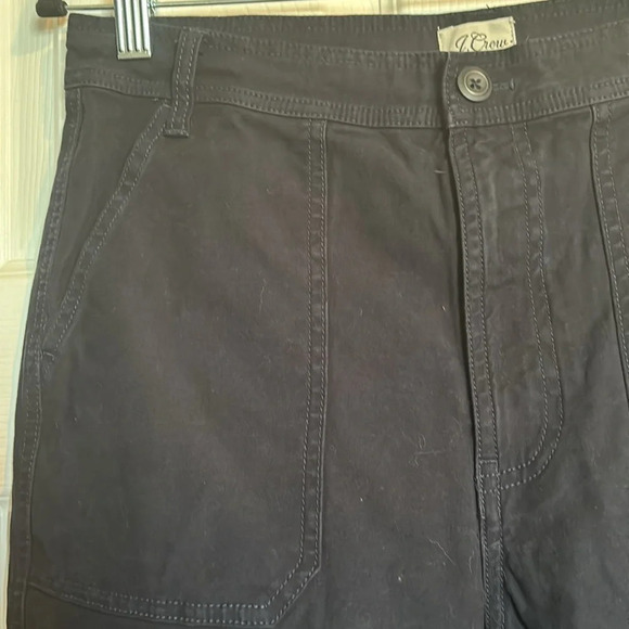 J. Crew women’s blue chino high rise cargo pants size 28 - Picture 5 of 9